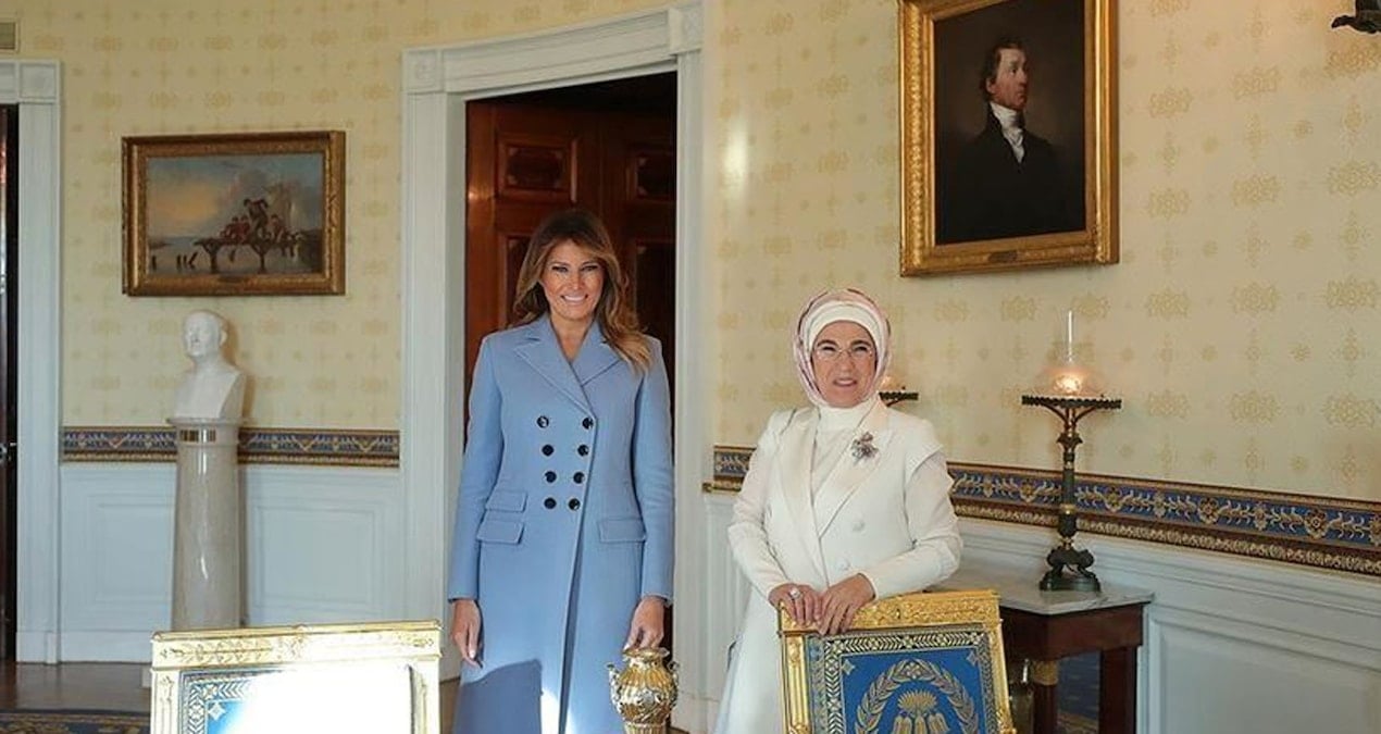 Emine Erdoğan’dan Melania Trump’a mektup